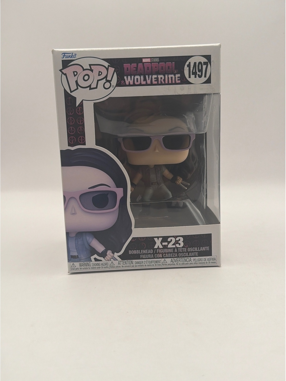 Funko Pop! Marvel Deadpool Wolverine X-23 Vinyl Figure #1497